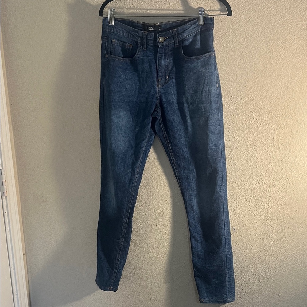 Indigo Dark Blue Women's Skinny Jeans